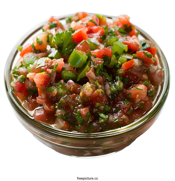 [Transparent Background PNG]Homemade Pico de Gallo