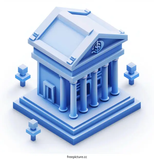 Isometric Bank Architecture