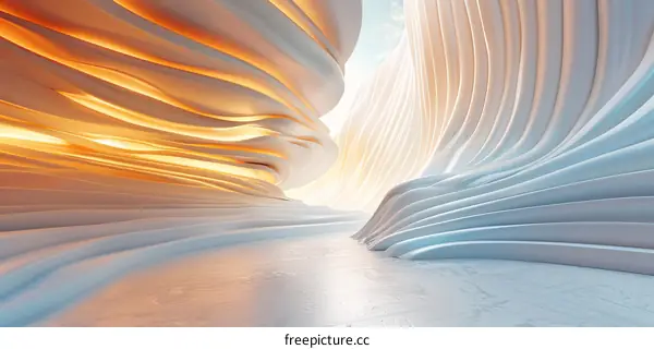 Abstract Architecture Interior Design