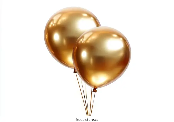 Golden Balloons Party Decoration