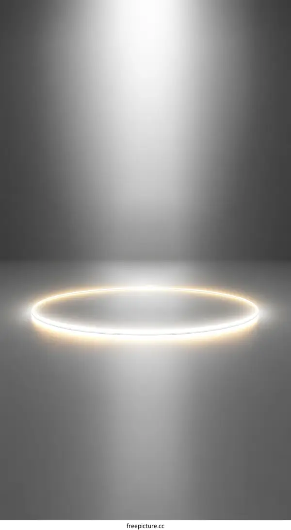 Abstract Light Circle Stage Lighting Design