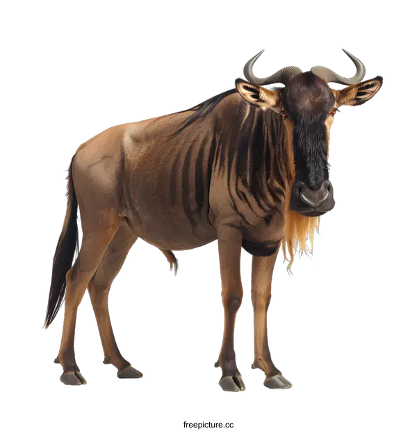 [Transparent Background PNG]wildebeest