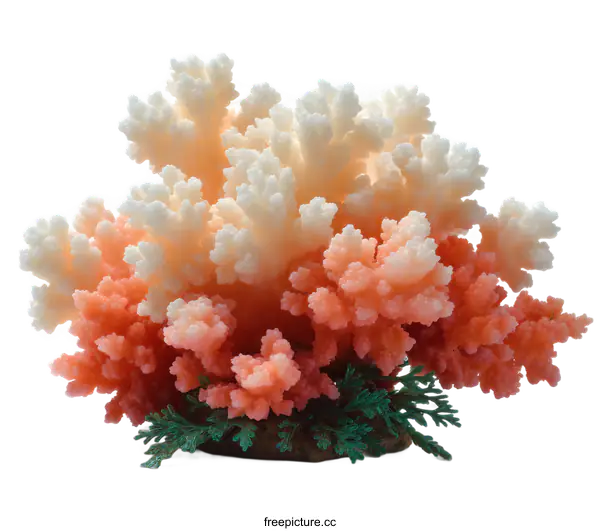 [Transparent Background PNG]Colorful Coral Reef Ornament