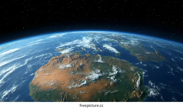 Earth from Space Stunning Planet View