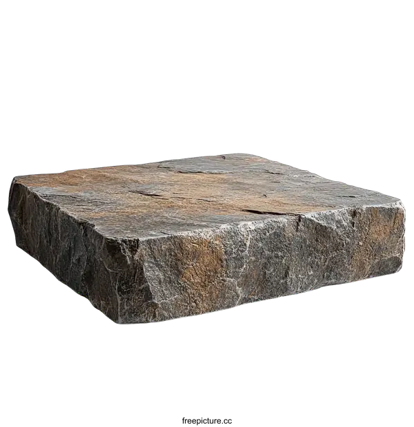[Transparent Background PNG]Natural Stone Slab Display Platform
