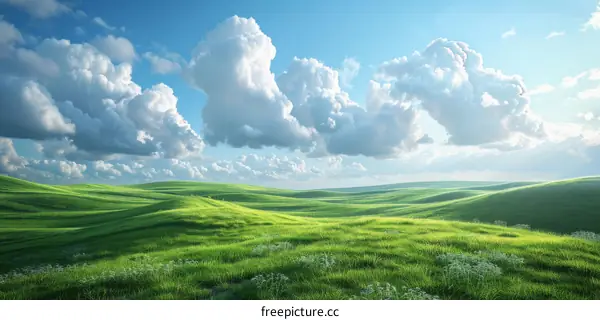 Beautiful 4K Ultra HD Scenery of the Grassland