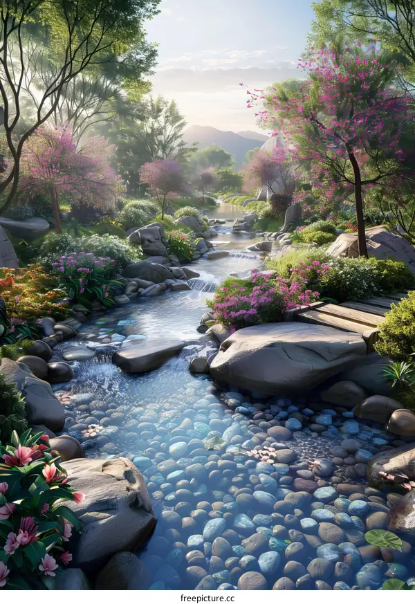 Pebbles in a Babbling Brook