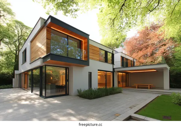Modern European Style House Exterior