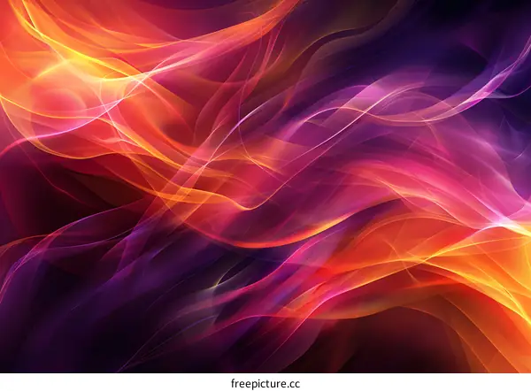 Colorful Wavy Fractal