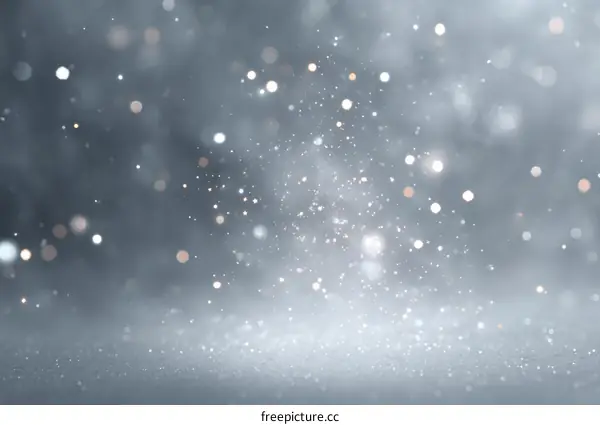 Abstract Silver Sparkling Background