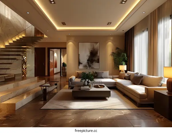 Modern Living Room Interior Design