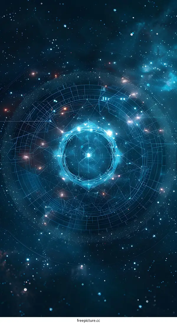 Cosmic Blueprint: A Celestial Navigation Chart