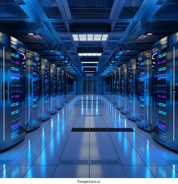 Server Room Data Center Technology Infrastructure