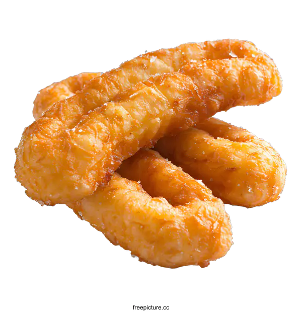 [Transparent Background PNG]Three deep-fried dough sticks