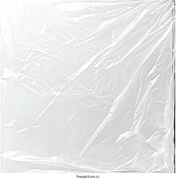 Transparent Plastic Wrap Texture