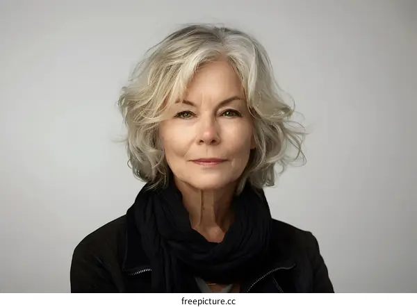 portrait of a middle-aged woman