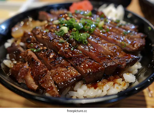 Japanese beef bowl