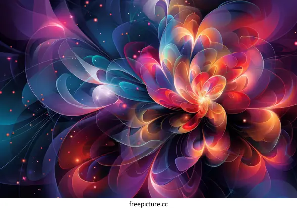 Mesmerizing Floral Mosaic