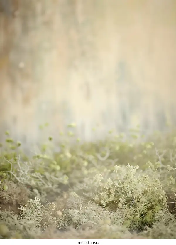 Close Up Green Moss Background Image