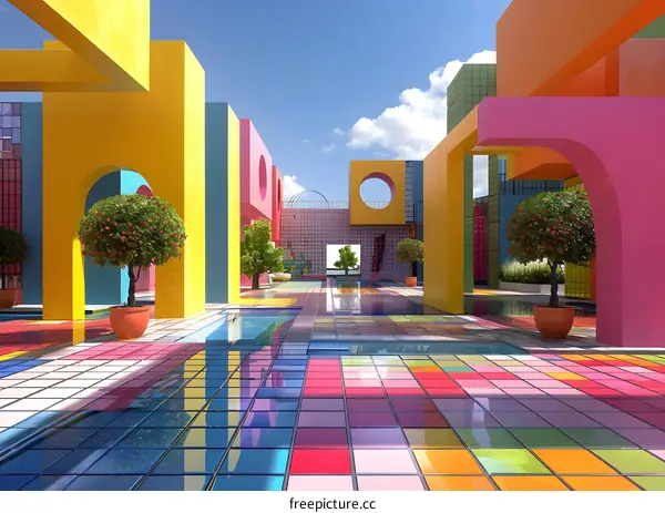 Colorful Architectural Design