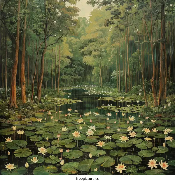 The Pond in the Woods