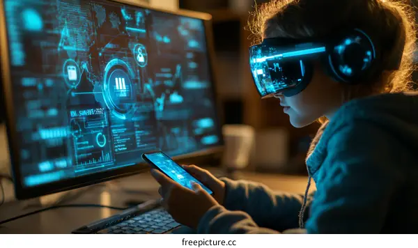 Future Virtual Reality Experience of a Child