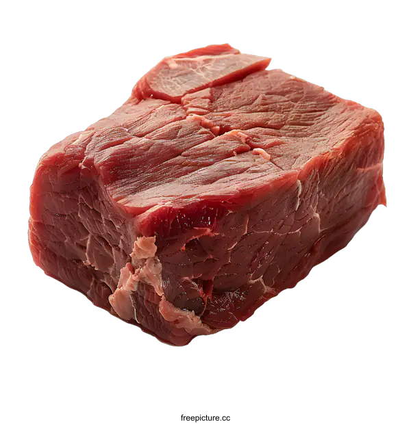 [Transparent Background PNG]Raw beef tenderloin