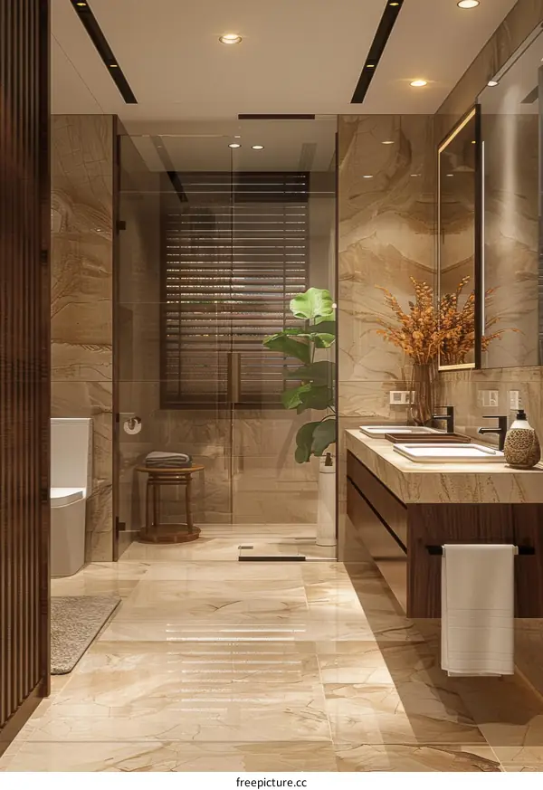 Modern Luxury Bathroom Interior Design