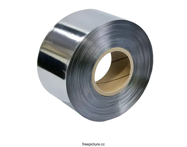 [Transparent Background PNG]Rolled-Up Metallic Tape Industrial Supplies