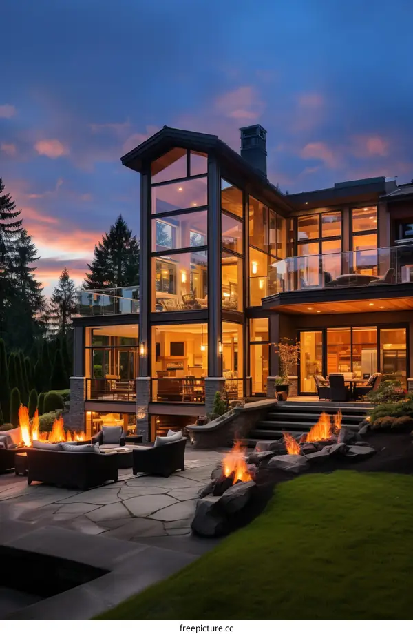 The beauty of modern house design