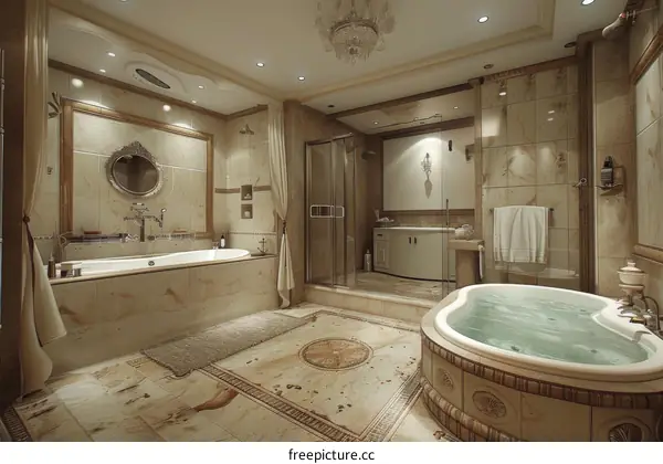 Luxury Interior Bathroom Design