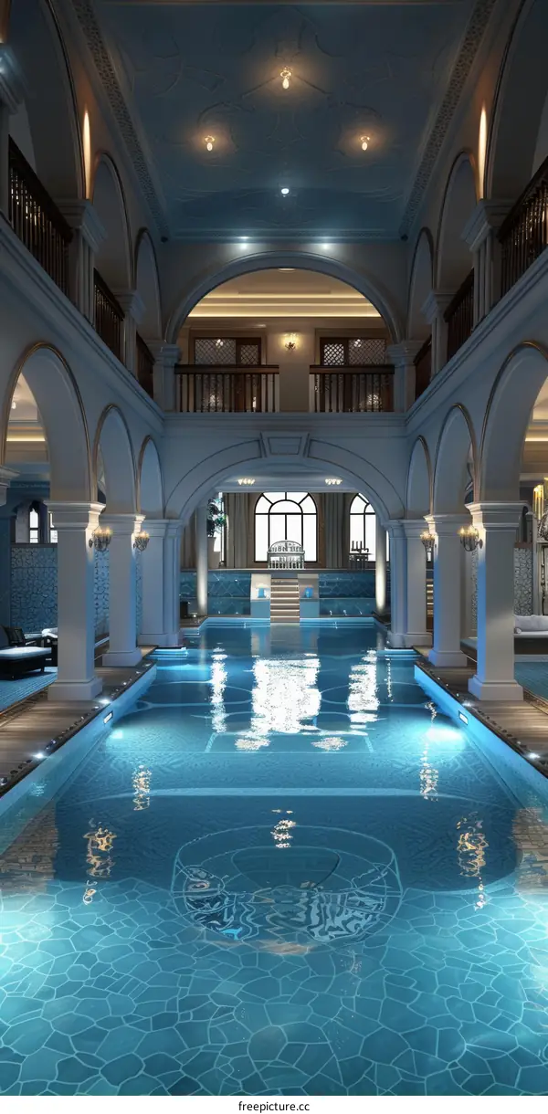 Luxurious Indoor Pool Architectural Design