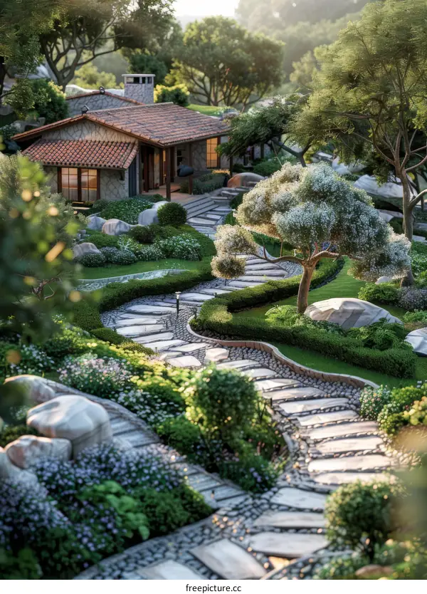 Mountainside Villa with Private Botanical Sanctuary