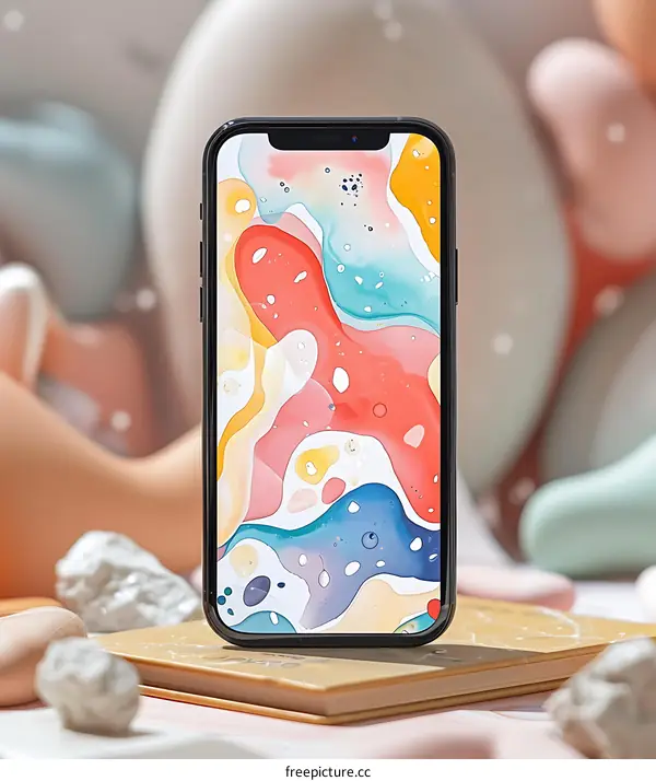 Modern Abstract Phone Wallpaper