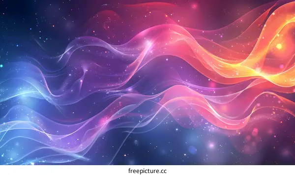 Colorful Light Waves