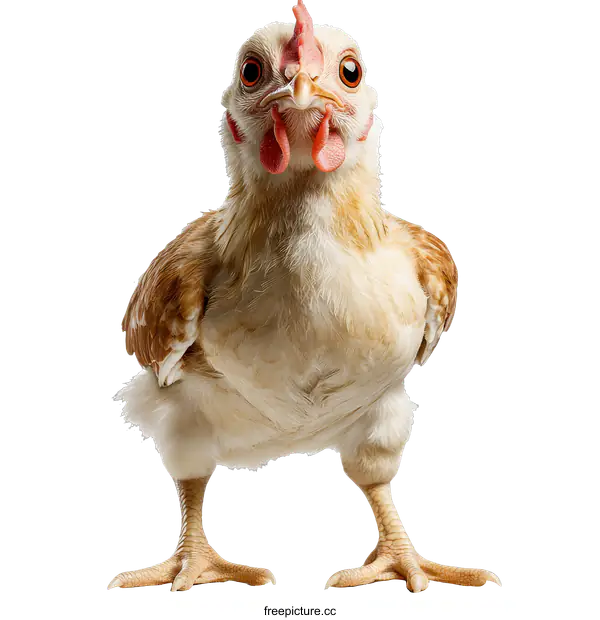 [Transparent Background PNG]Cute Chick Portrait Against White Background