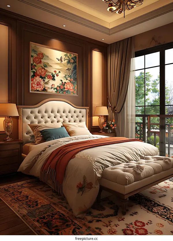 Chinese style bedroom