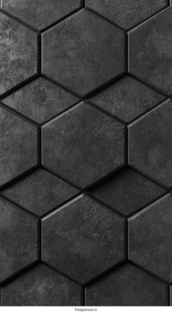 Geometric Hexagon Pattern Background Design