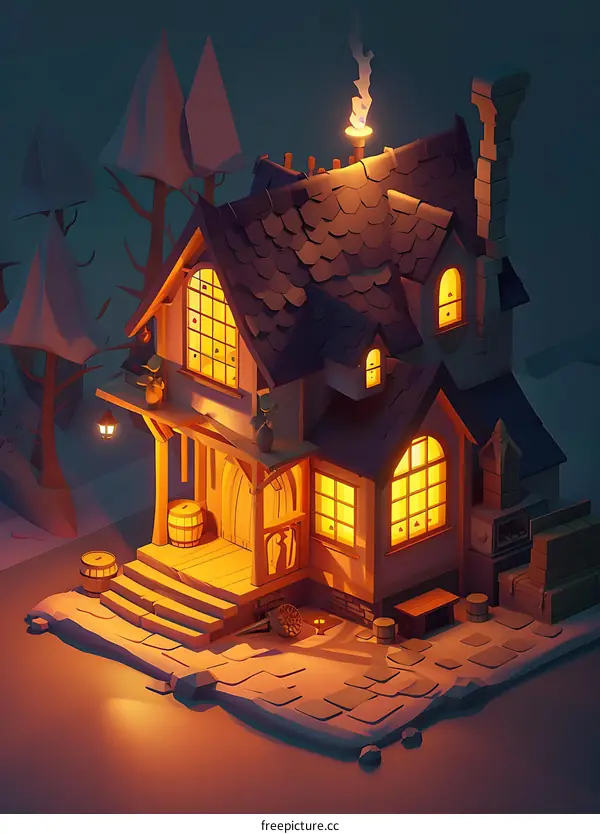 Cozy Cottage in the Woods