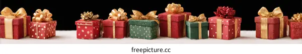 Christmas Presents  Holiday Gift Boxes