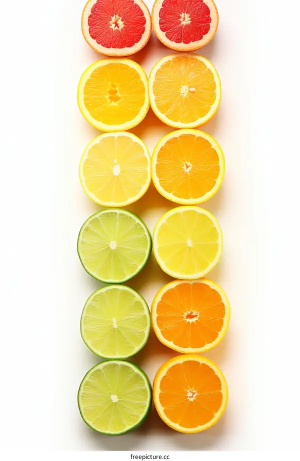 Various citrus fruits