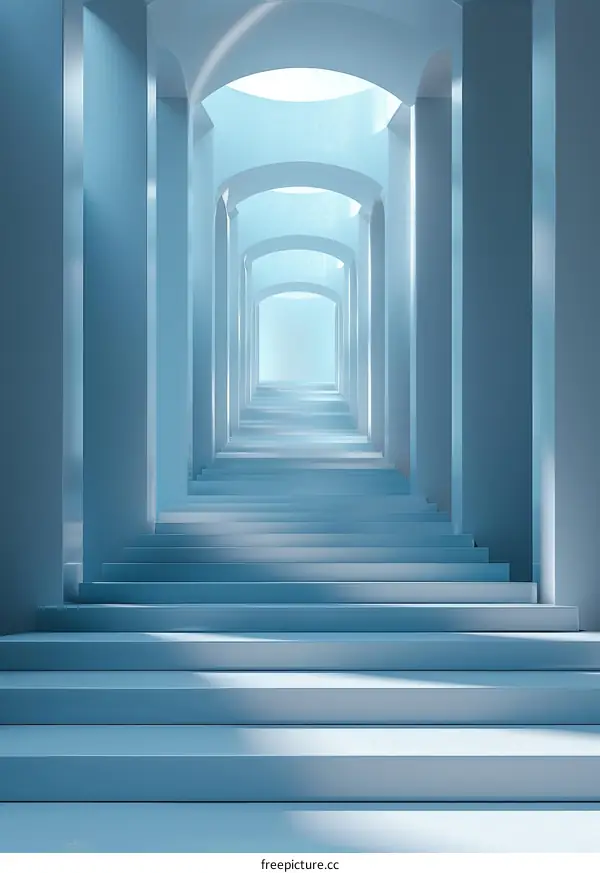 Blue Stairway to Heaven