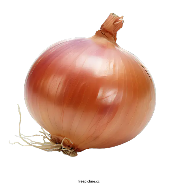 [Transparent Background PNG]Single Onion on White Background