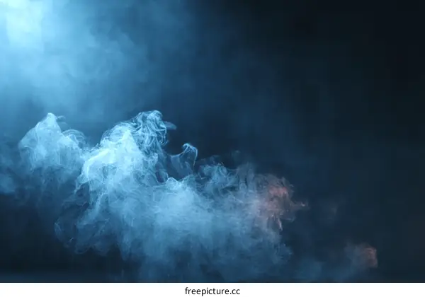Abstract Smoke Background Design