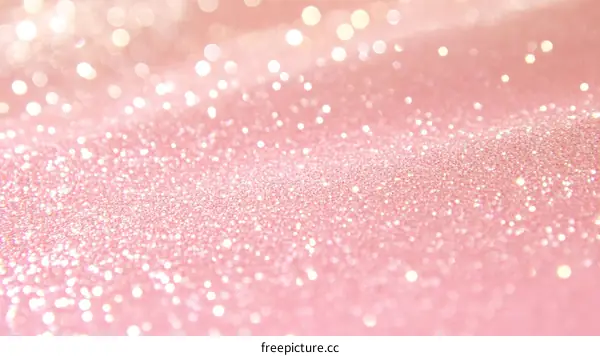 Delicate Pink Glitter Texture Background