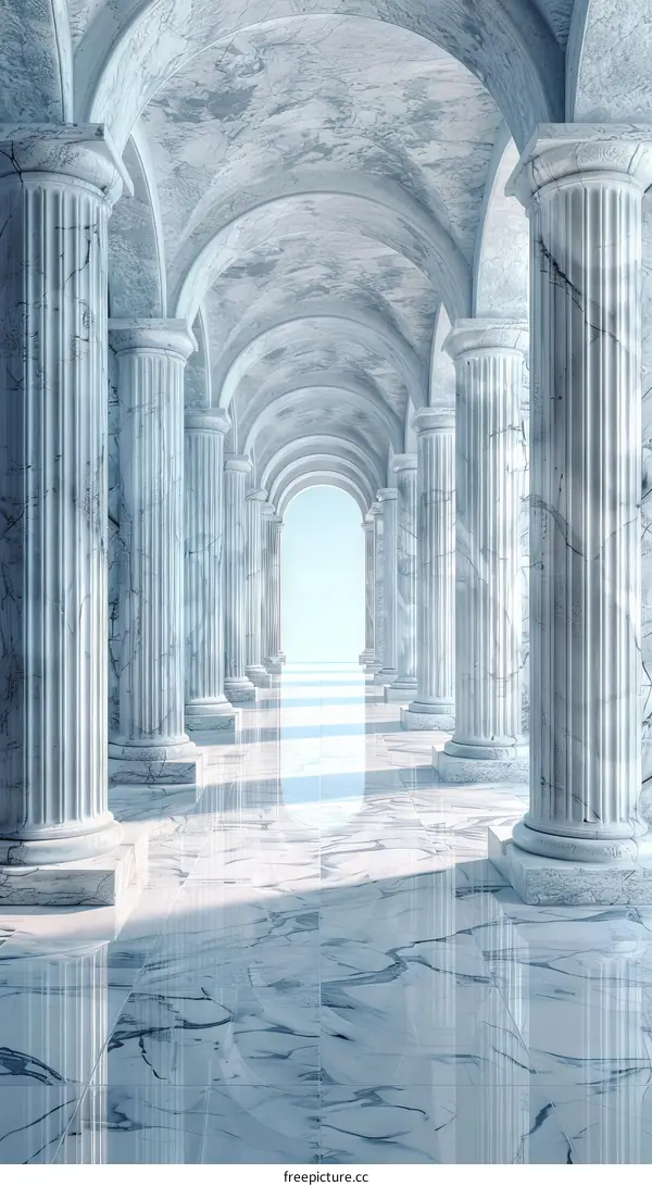 Futuristic Sci-Fi Corridor