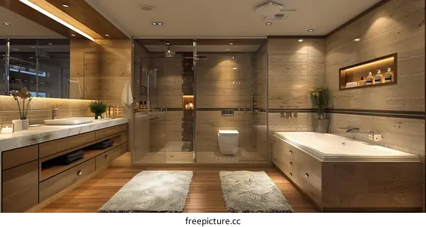 Modern Luxury Bathroom Design