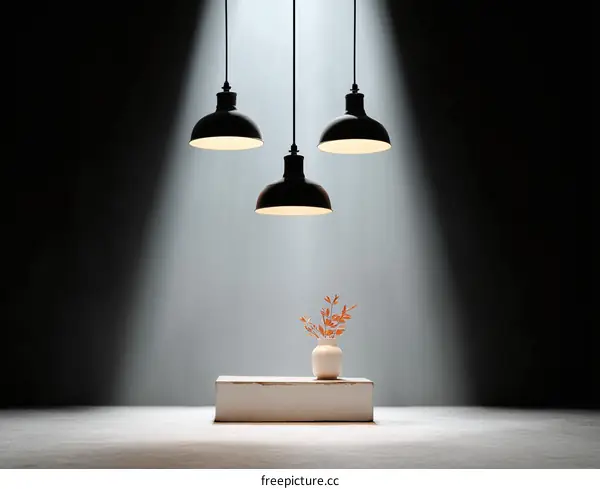 Modern Minimalist Studio Lighting Design