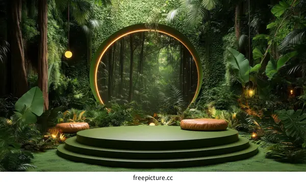 Jungle Scene Product Showcase