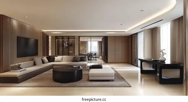 Modern Minimalist Living Room Design
